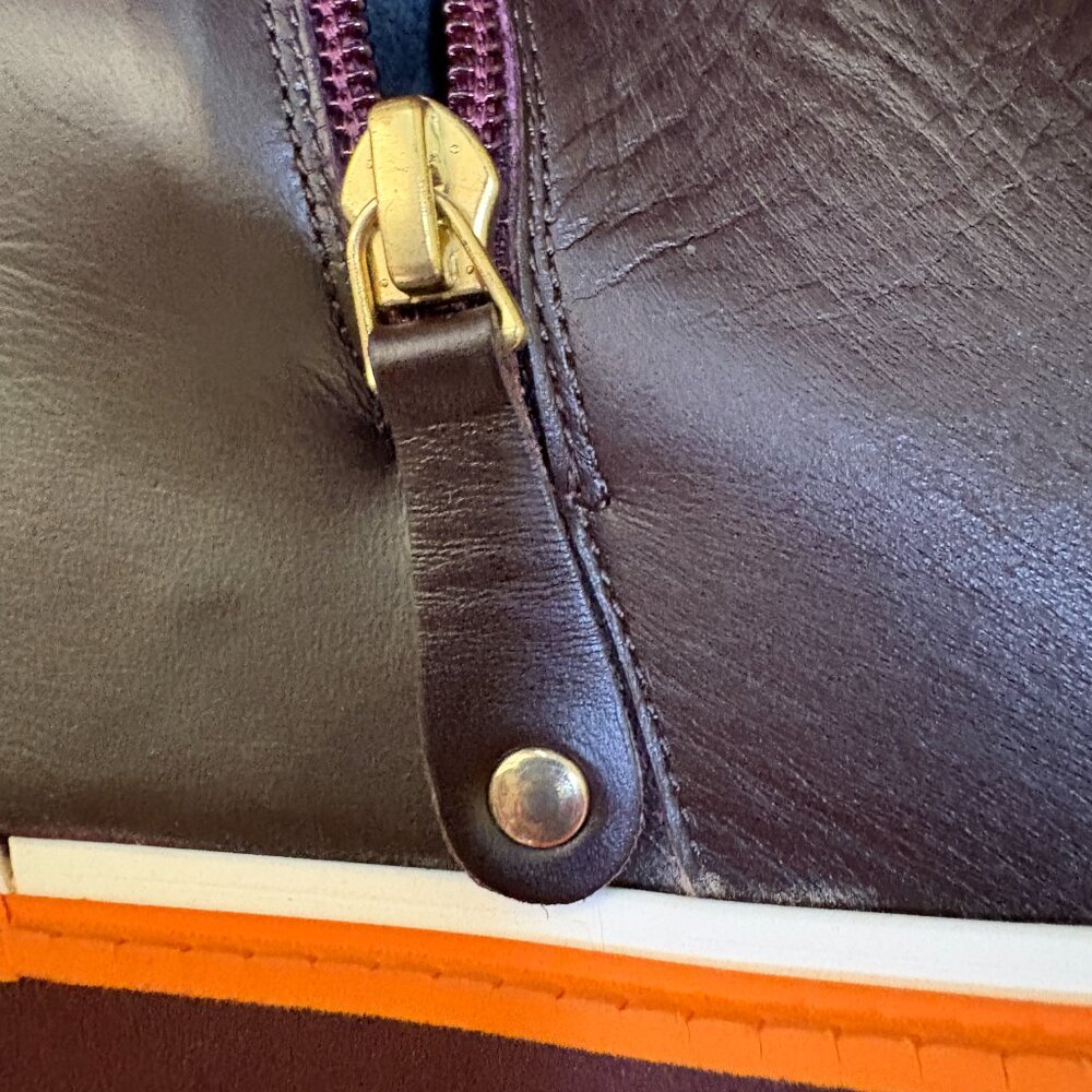 Palomitas Paloma Barcelo Boots Wedge Booties Sz 38EU/37.5US Real Fur Decor $590 - Picture 10 of 13